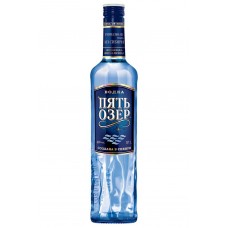 Водка Пять озер 0.5л Водка Пять озер 0.5л